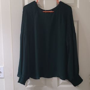 Hunter Green blouse